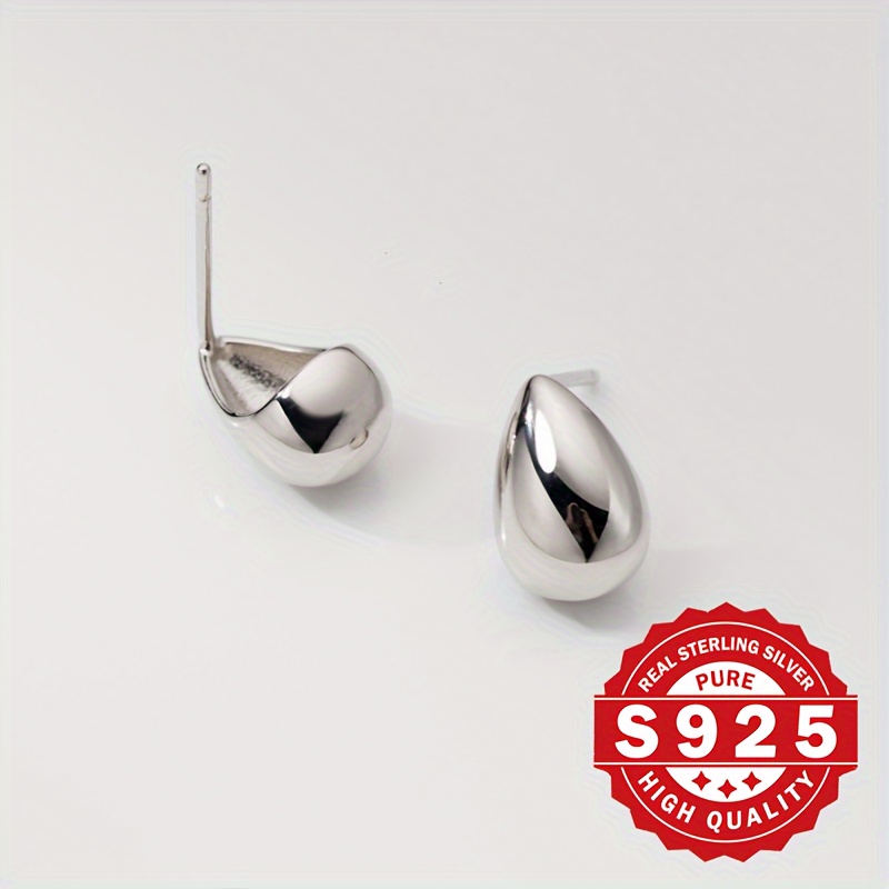Women's Teardrop Earrings — S925 Sterling Silver